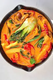 VEGETABLE RED THAI CURRY