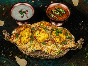 Paneer Tikka Biryani