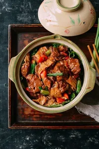 CHILLI SHREDDED LAMB DRY