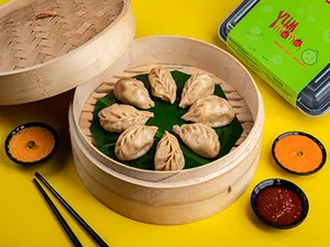 Wheat Veggie  Momos