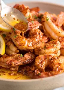 grilled prawns