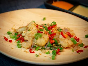 PRAWNS IN SALT AND PEPPER
