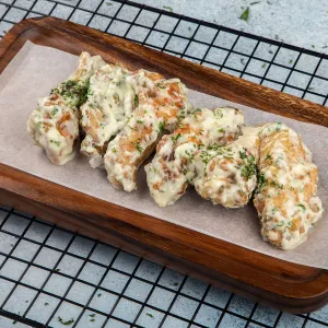 Cream Cheese Garlic Wings