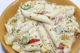 Vegetarian Indiana White Sauce Spaghetti