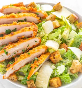 Chicken caeser salad