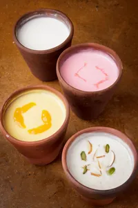 Rose lassi