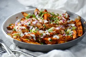 CHEESY MASALA FRIES