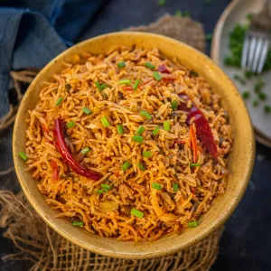 MIXED  SCHEZWAN FRIED RICE