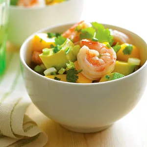 Shrimp and mango salad