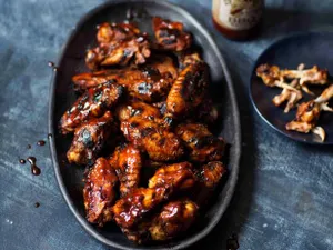 Fiery Sriracha Wings