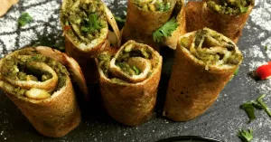 Popeyes Palak Paneer Dosa